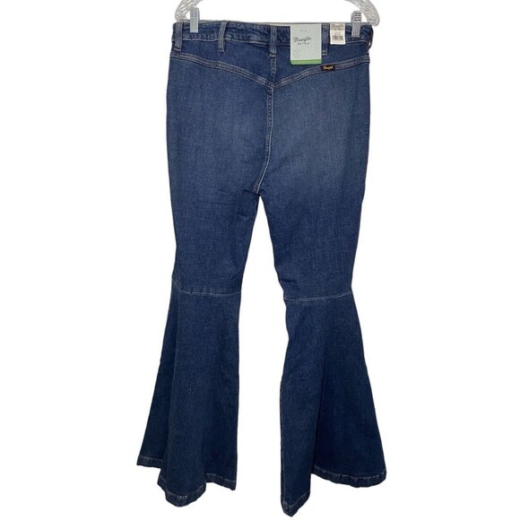 Wrangler Retro Jeans Victoria High Rise Flare Denim Jeans 112321422 NWT 31 X 34 - Picture 5 of 13